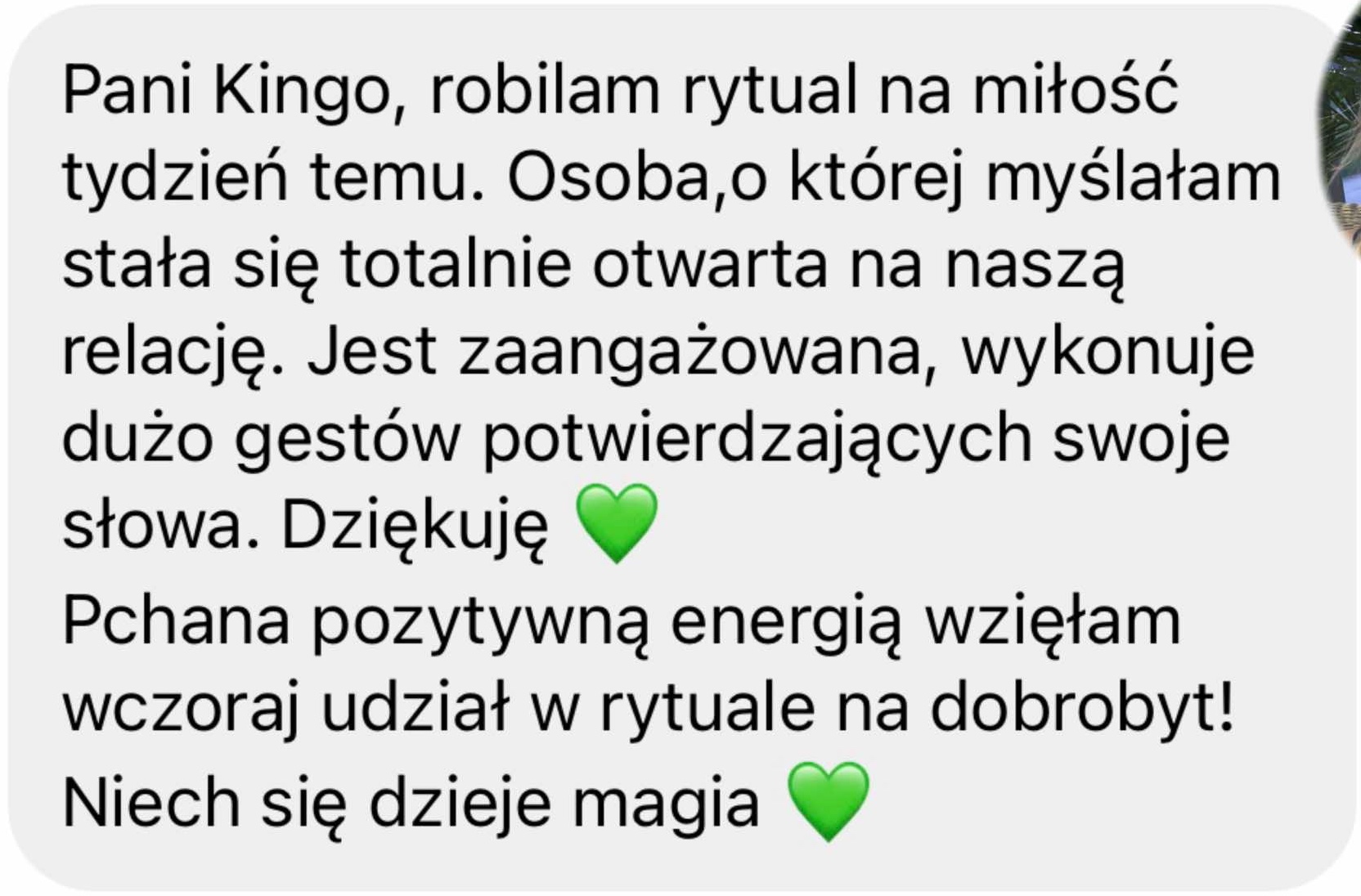 Opinia uczestniczki